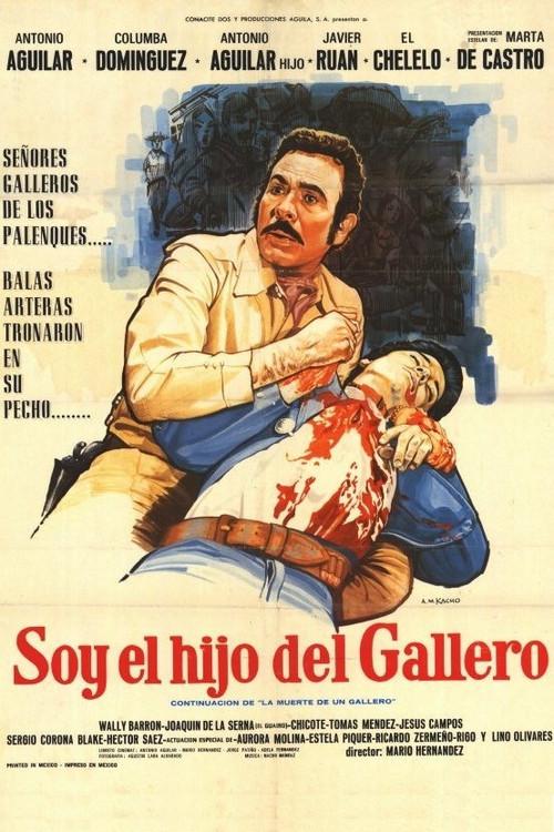 Soy el hijo del gallero 1978 official movie poster