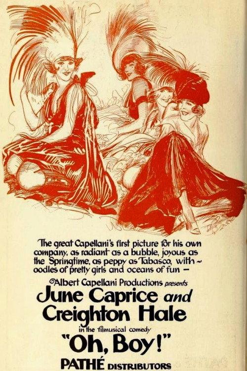 Oh Boy! 1919 official movie poster