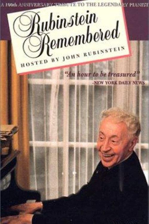 Rubinstein Remembered 1987 official movie poster