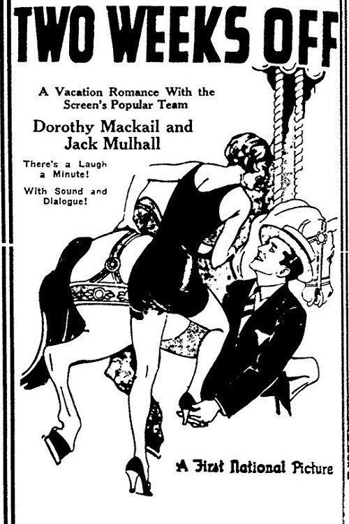 Two Weeks Off 1929 official movie poster