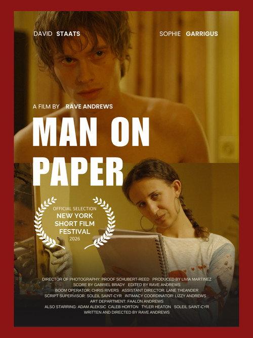 Man on Paper 2026 official movie poster