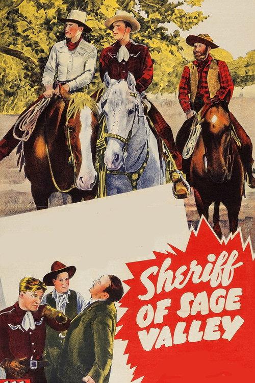 Sheriff of Sage Valley 1942 official movie poster