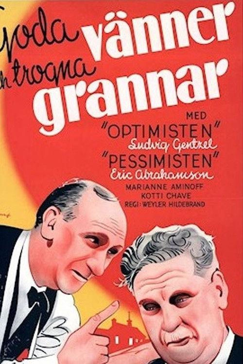 Good Friends and Faithful Neighbours 1938 official movie poster