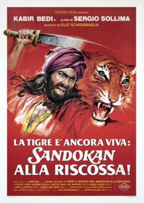 The Tiger Is Still Alive: Sandokan to the Rescue 1977 official movie poster