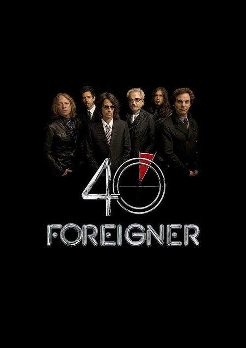 Foreigner: Live - 40th Anniversary 2017 official movie poster