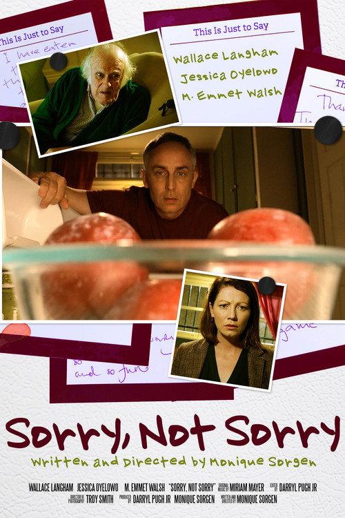 Sorry, Not Sorry 2019 official movie poster