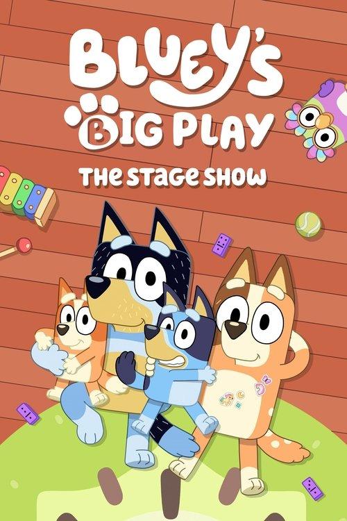 Bluey's Big Play 2025 official movie poster