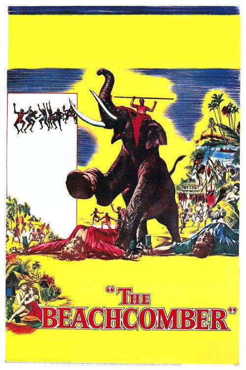The Beachcomber 1954 official movie poster