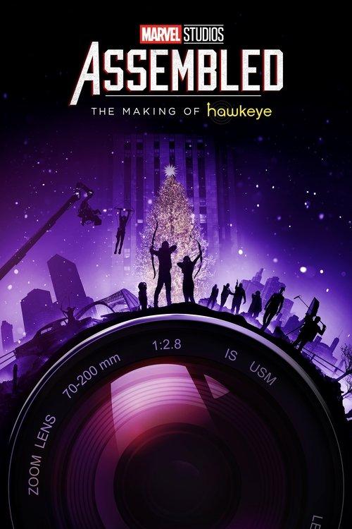 Marvel Studios Assembled: The Making of Hawkeye 2022 official movie poster