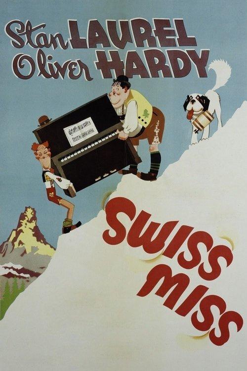 Swiss Miss 1938 official movie poster