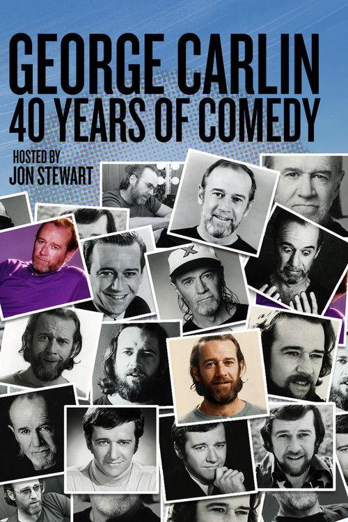 George Carlin: 40 Years of Comedy 1997 official movie poster