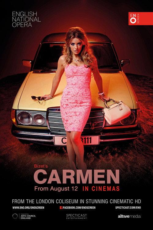 ENO Screen: Live in Cinema - Carmen 2015 official movie poster