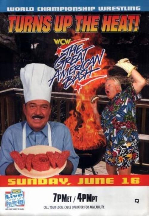 WCW The Great American Bash 1996 1996 official movie poster