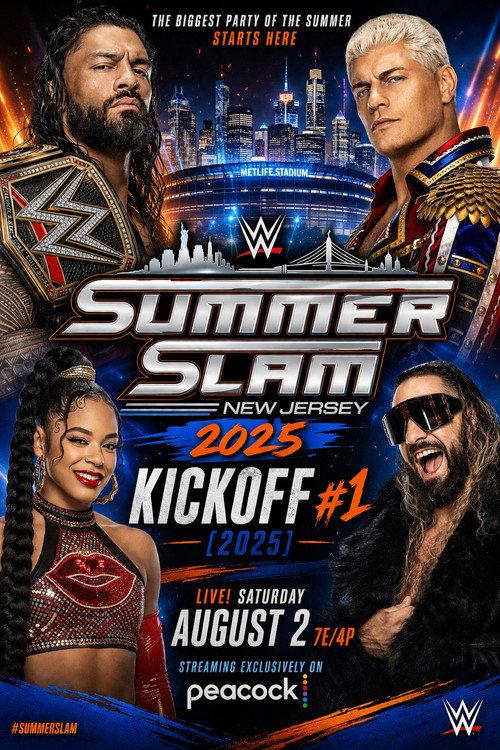 WWE SummerSlam 2025 Kickoff #1 2025 official movie poster