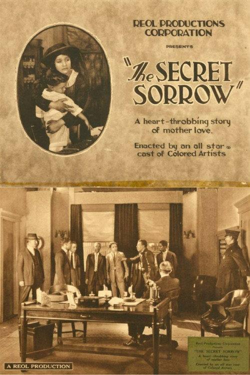 The Secret Sorrow 1921 official movie poster
