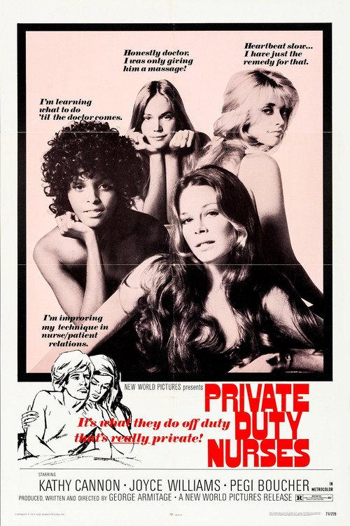 Private Duty Nurses 1971 official movie poster