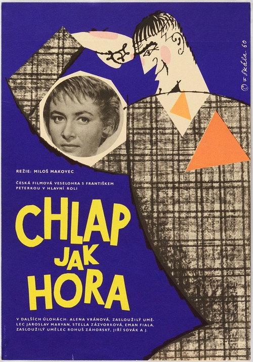 Chlap jako hora 1960 official movie poster