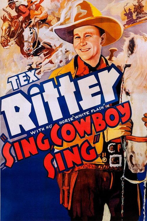 Sing Cowboy Sing 1937 official movie poster