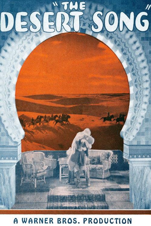 The Desert Song 1929 official movie poster