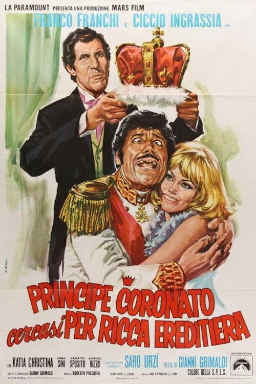 Principe coronato cercasi per ricca ereditiera 1970 official movie poster