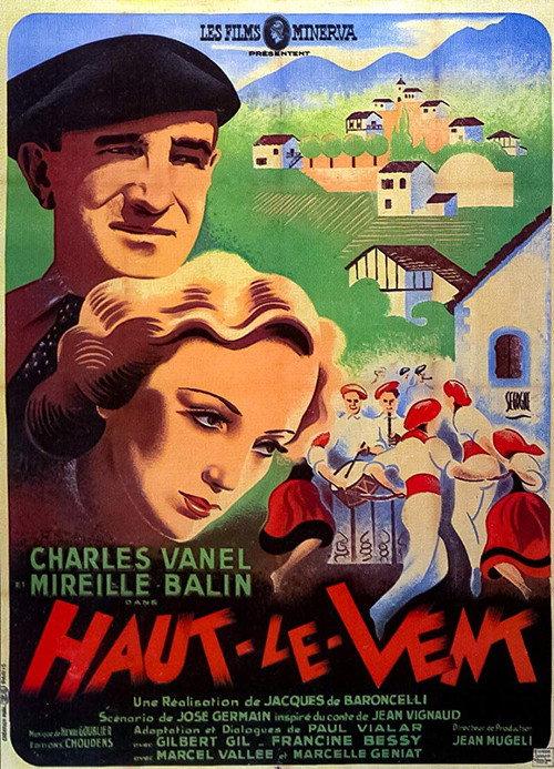 Haut le vent 1942 official movie poster