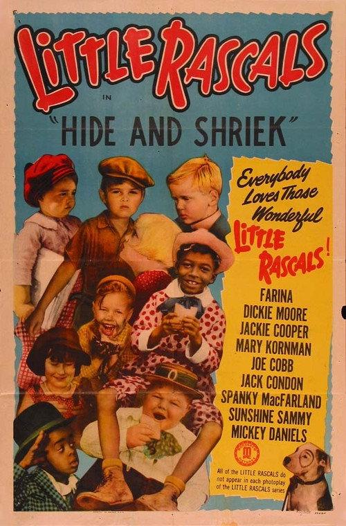 Hide and Shriek 1938 official movie poster