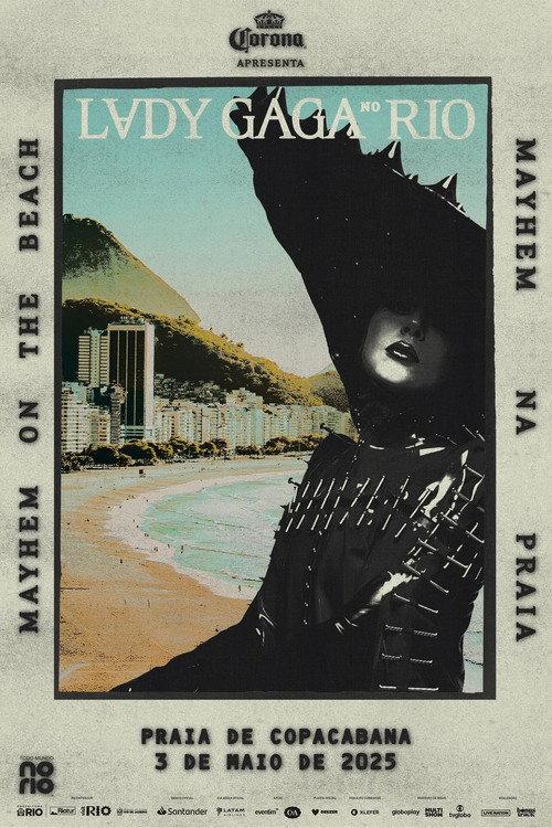 Lady Gaga: MAYHEM on the Beach 2025 official movie poster