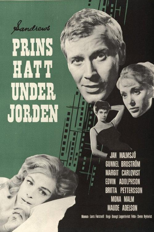 Prins hatt under jorden 1963 official movie poster