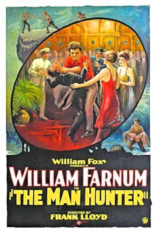 The Man Hunter 1919 official movie poster