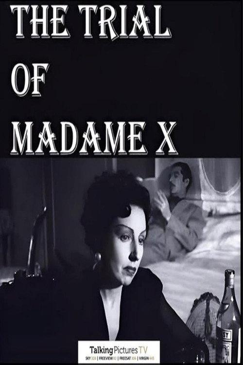 The Trial of Madame X 1948 official movie poster