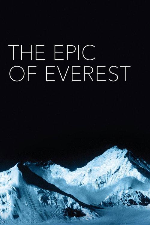 The Epic of Everest 1924 official movie poster