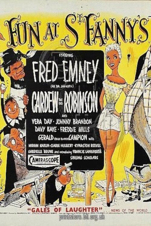 Fun at St. Fanny's 1955 official movie poster