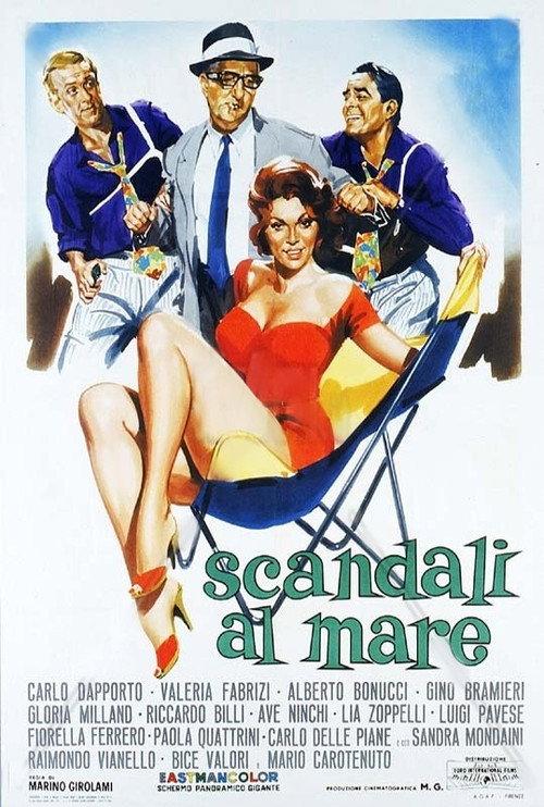 Scandali al mare 1961 official movie poster