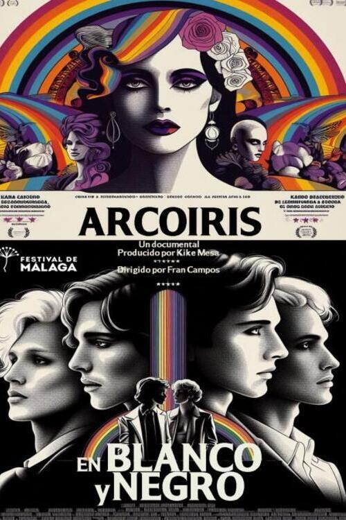 Rainbow in Black and White 2025 official movie poster
