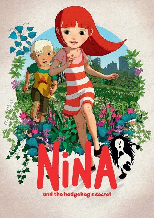 Nina and the Hedgehog's Secret 2023 official movie poster