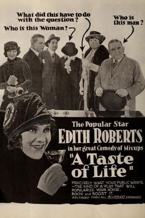 A Taste of Life 1919 official movie poster