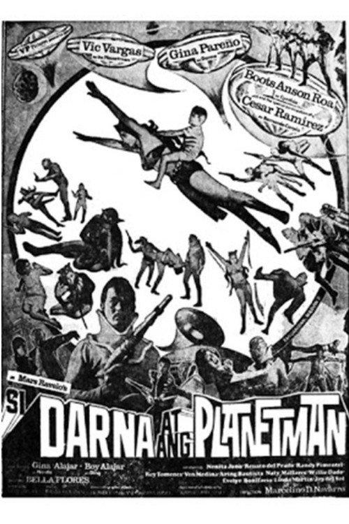 Darna and the Planetman 1969 official movie poster