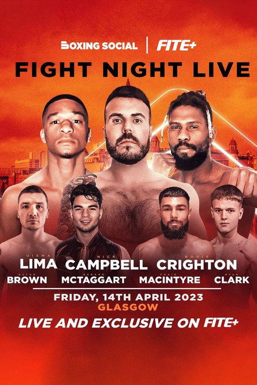 Boxing Social - Fight Night Live 2023 official movie poster