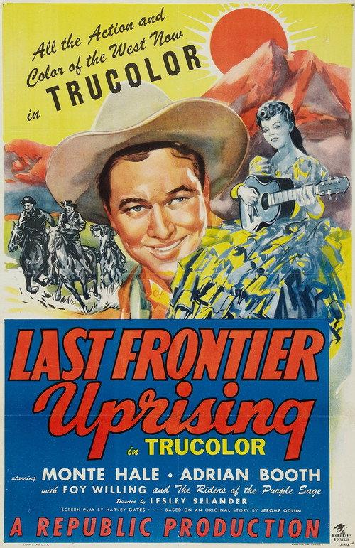 Last Frontier Uprising 1947 official movie poster