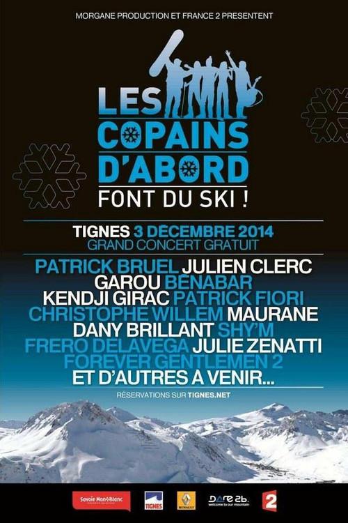 Les copains d'abord font du ski 2014 official movie poster