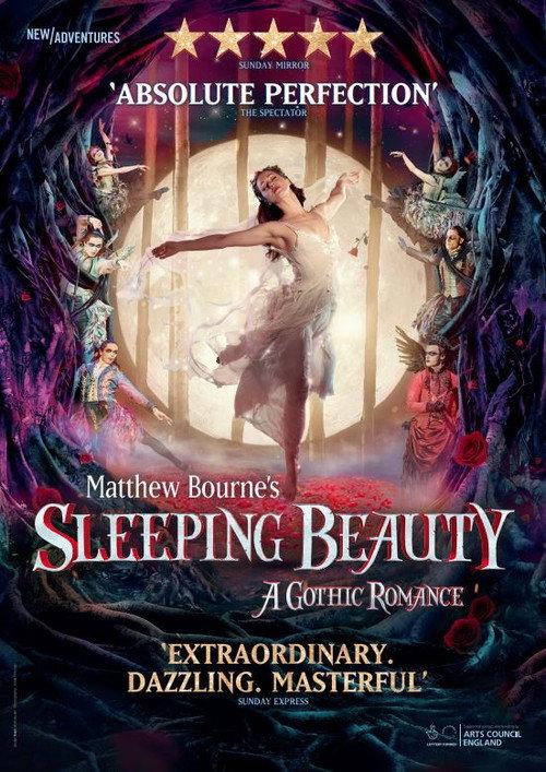 Matthew Bourne's Sleeping Beauty 2023 official movie poster