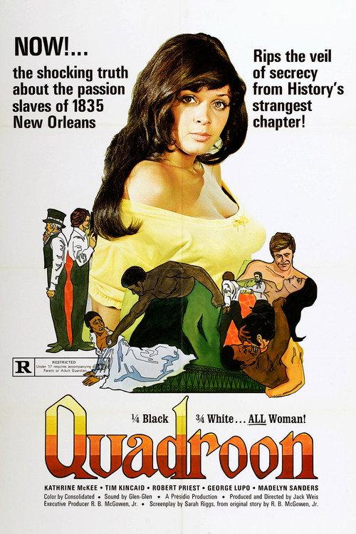 Quadroon 1971 official movie poster