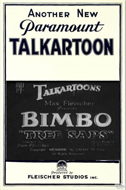 Tree Saps 1931 official movie poster