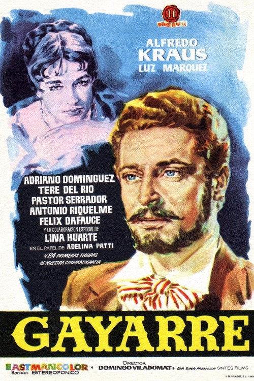 Gayarre 1959 official movie poster