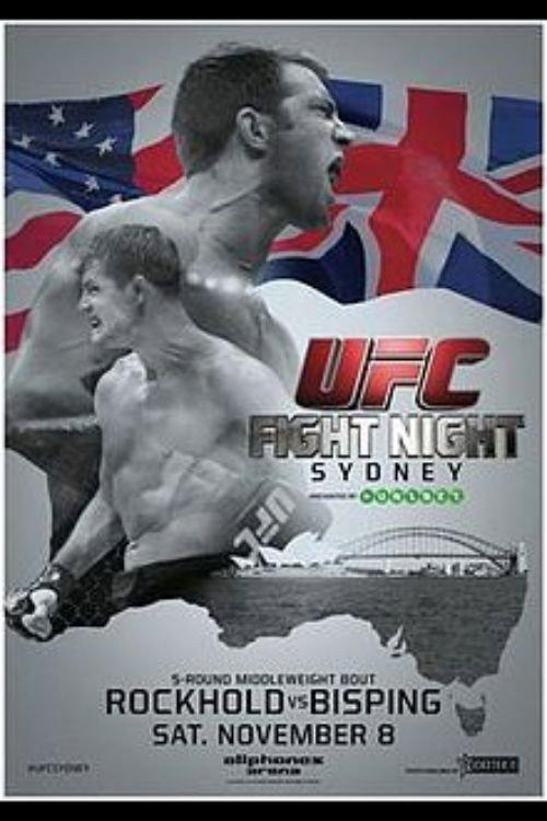 UFC Fight Night 55: Rockhold vs. Bisping 2014 official movie poster