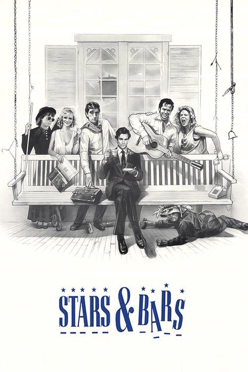Stars & Bars 1988 official movie poster