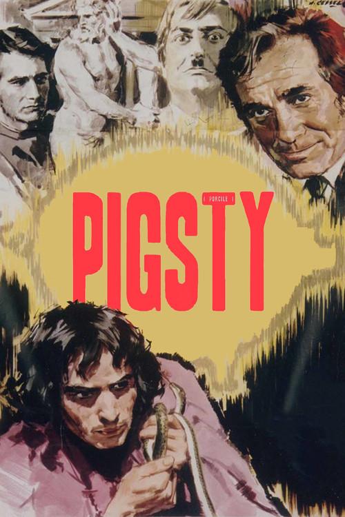 Pigsty 1969 official movie poster
