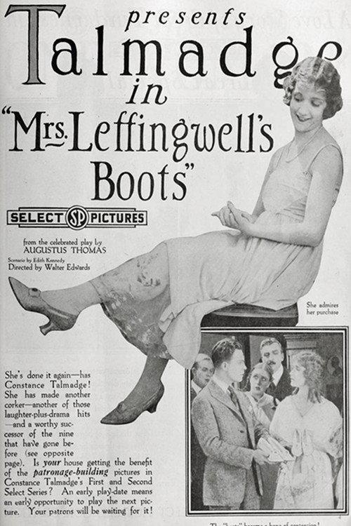Mrs. Leffingwell's Boots 1918 official movie poster