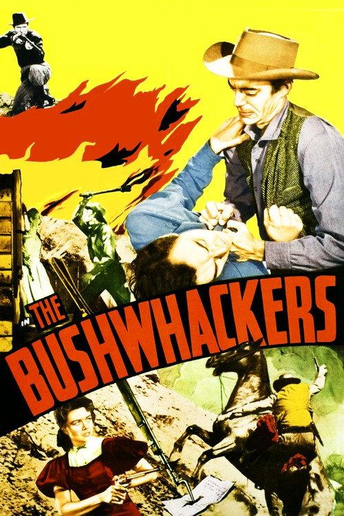 The Bushwhackers 1951 official movie poster
