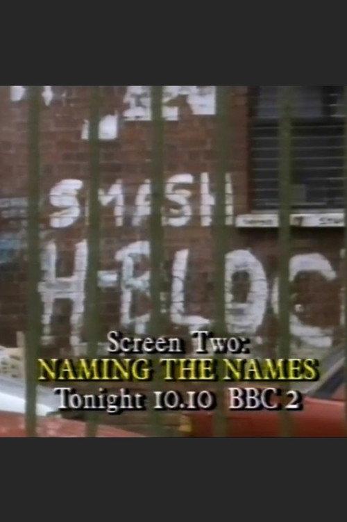Naming the Names 1987 official movie poster